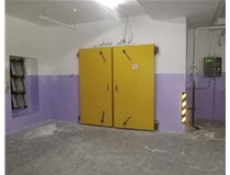 【德軒案例】梧桐院地庫改造——墻面刷油漆、乳膠漆，改造人防門(mén)油漆